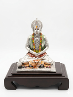 Silver Plated Hanuman Ji Murti