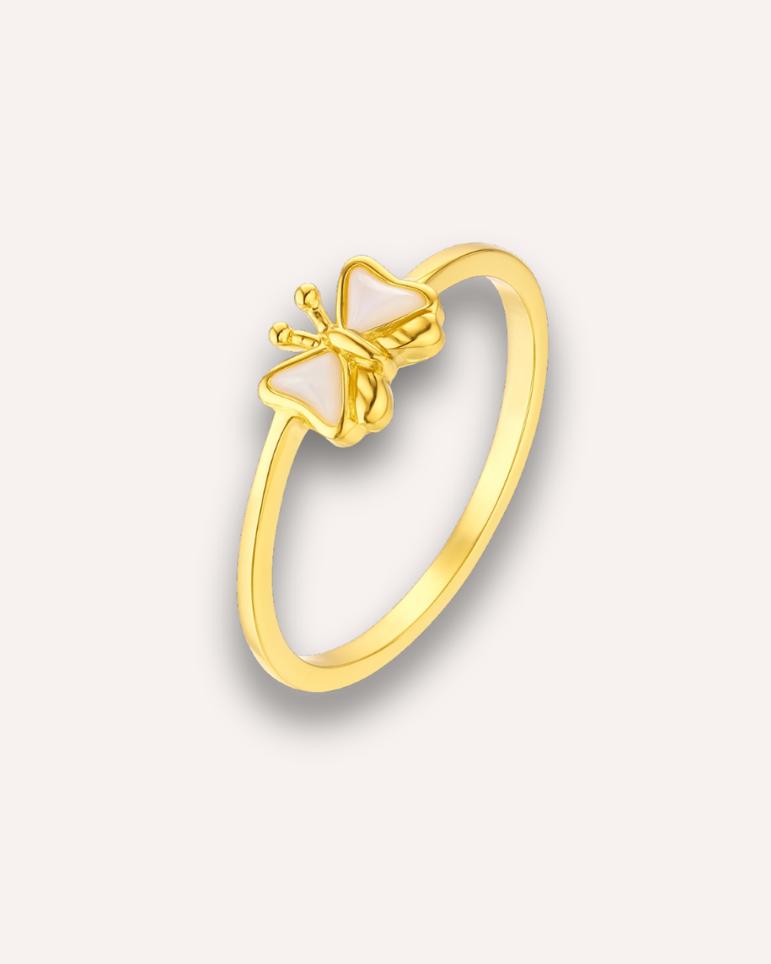 Gold Butterfly Ring