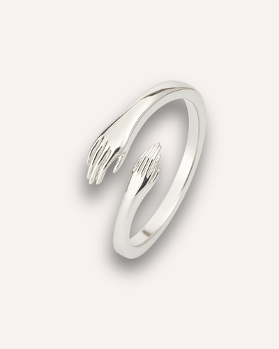 Silver Hug Ring