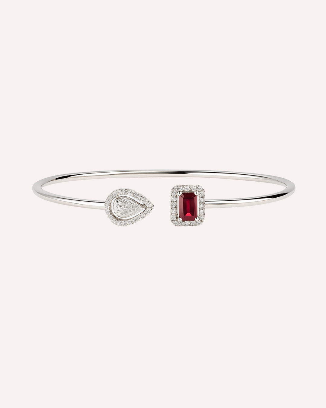 Crimson Cuff Bracelet