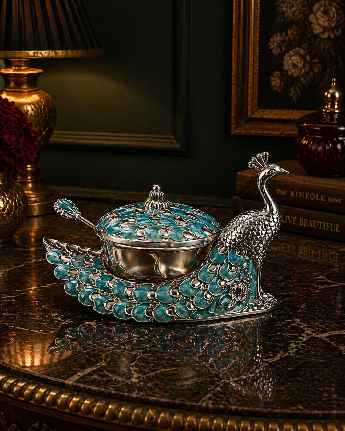Silver Plated Mukhwashdaani