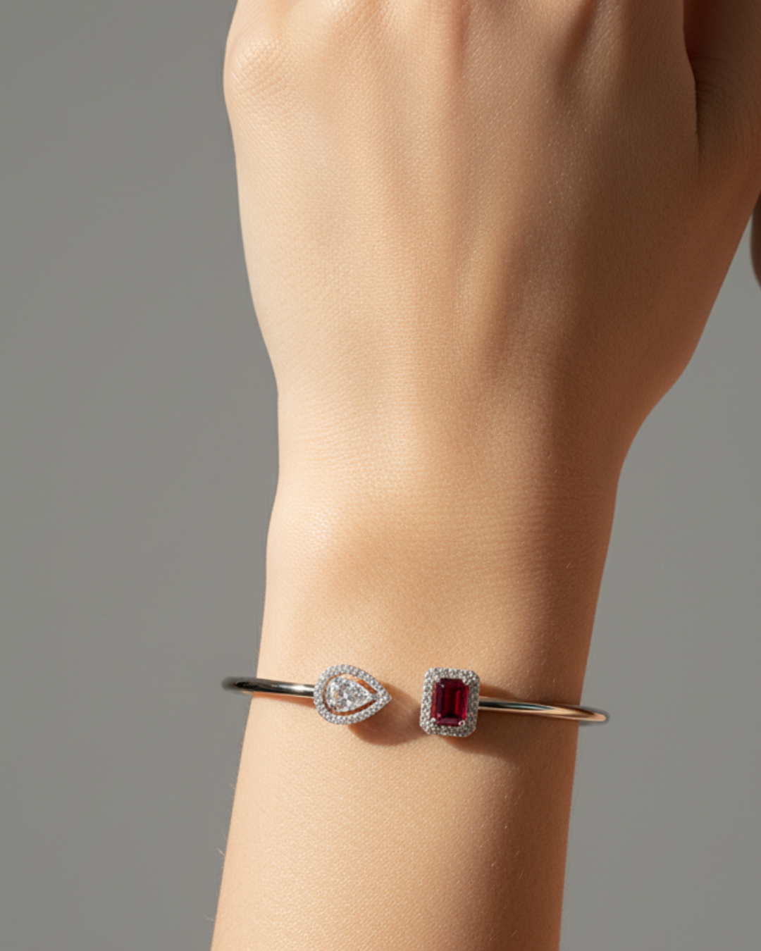 Crimson Cuff Bracelet