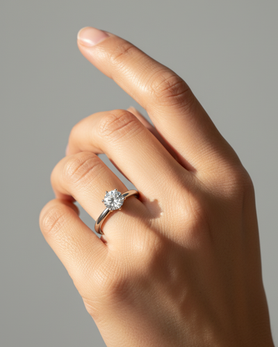 Timeless Solitaire Ring