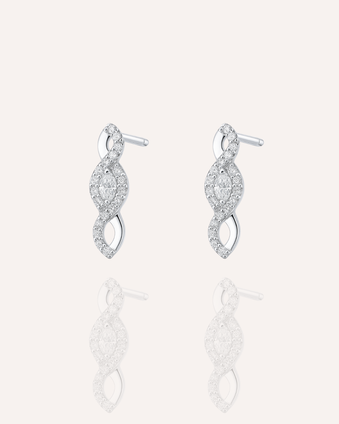 Infinity Drop Earrings