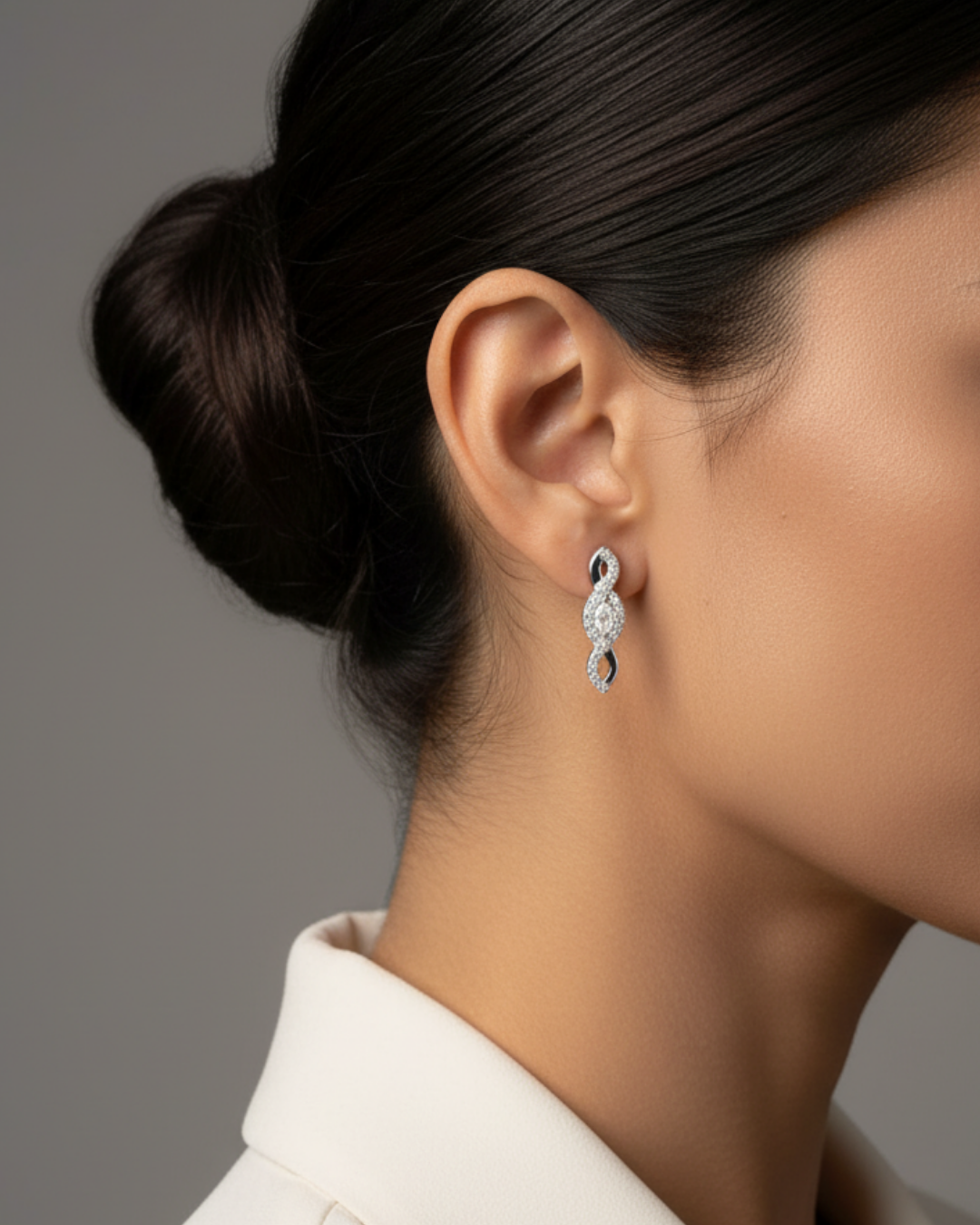 Infinity Drop Earrings