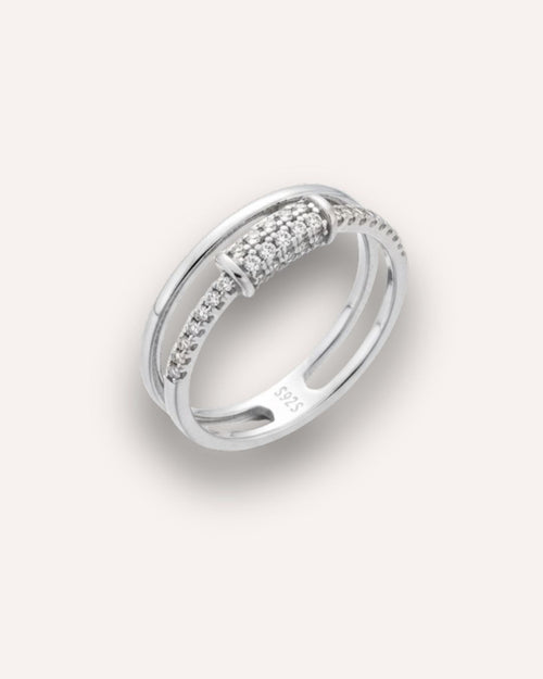 Dual Pave Ring
