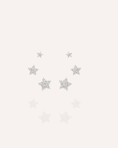 Starry Cluster Stud Earrings
