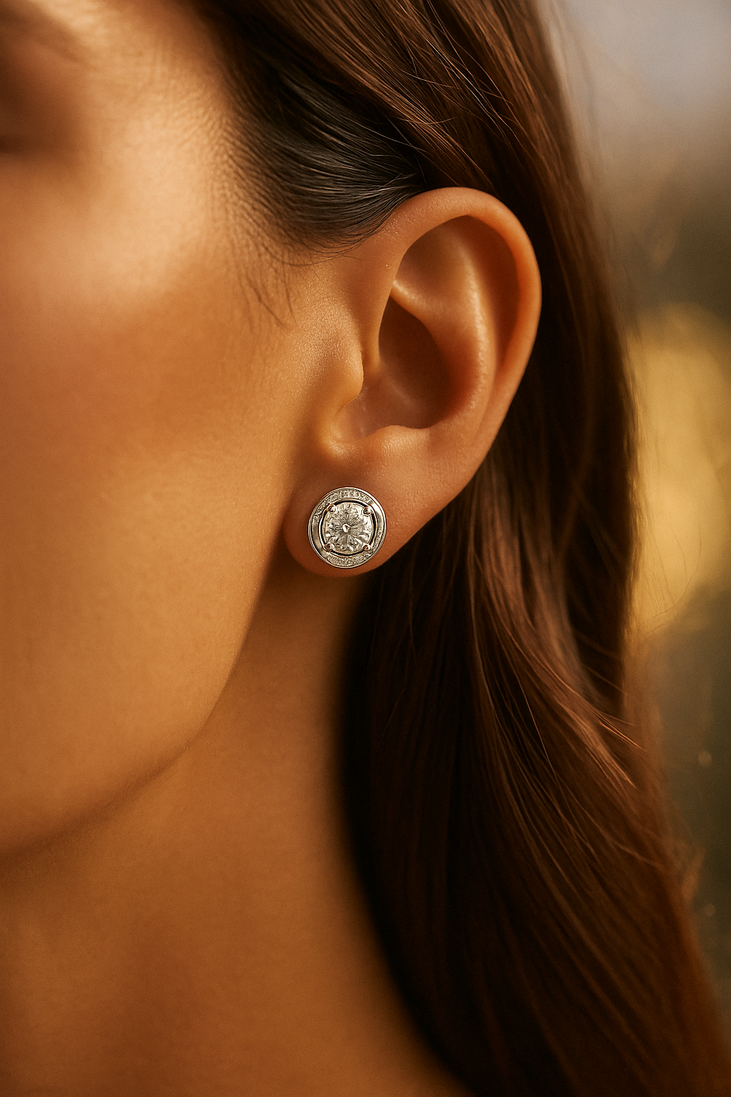 Celestial Spark Stud Earrings