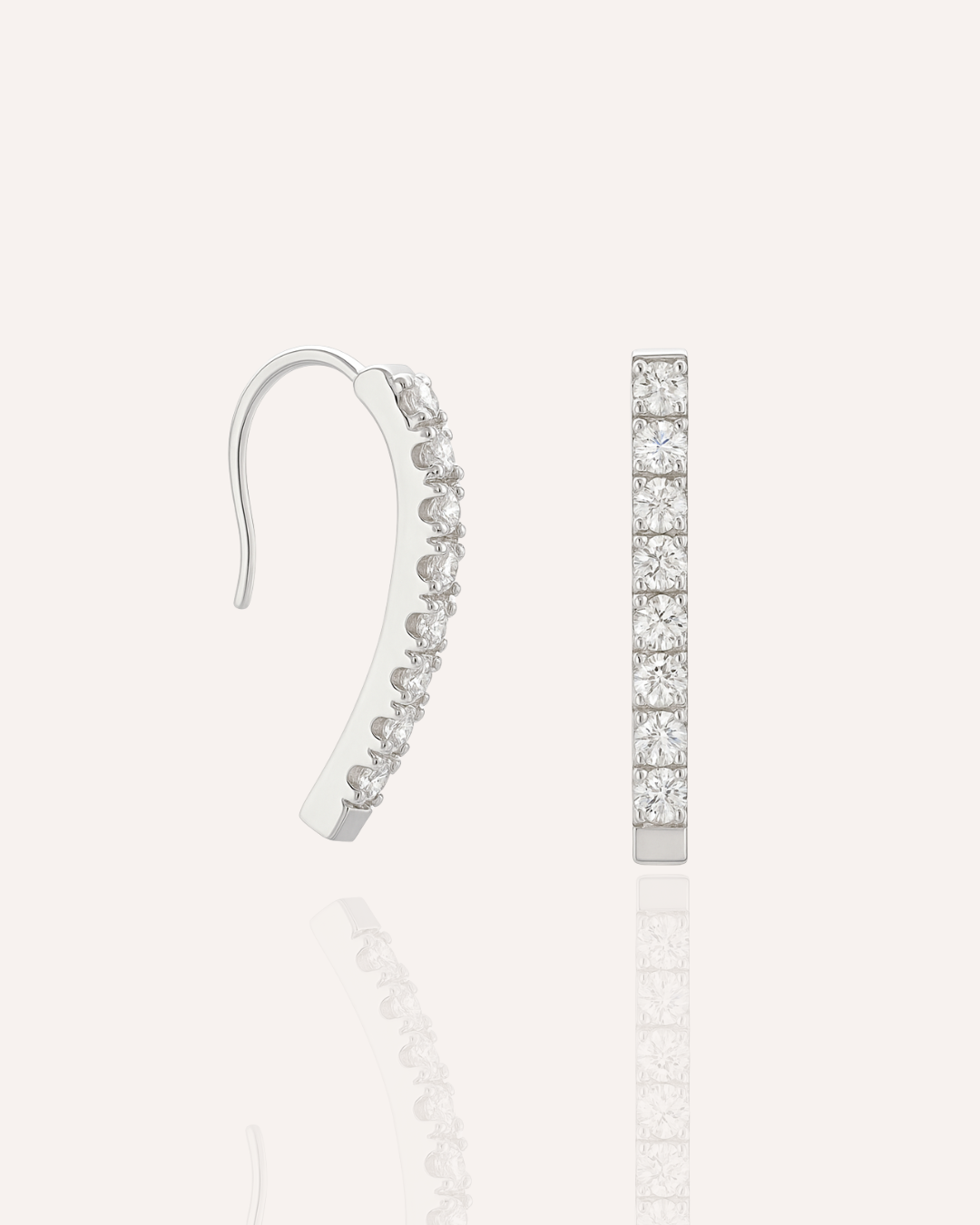 Linear Hook Earrings