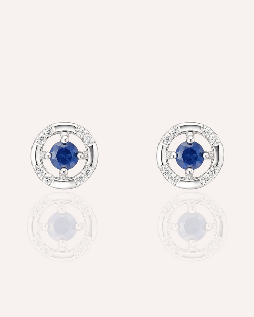 Midnight Orbit Stud Earrings