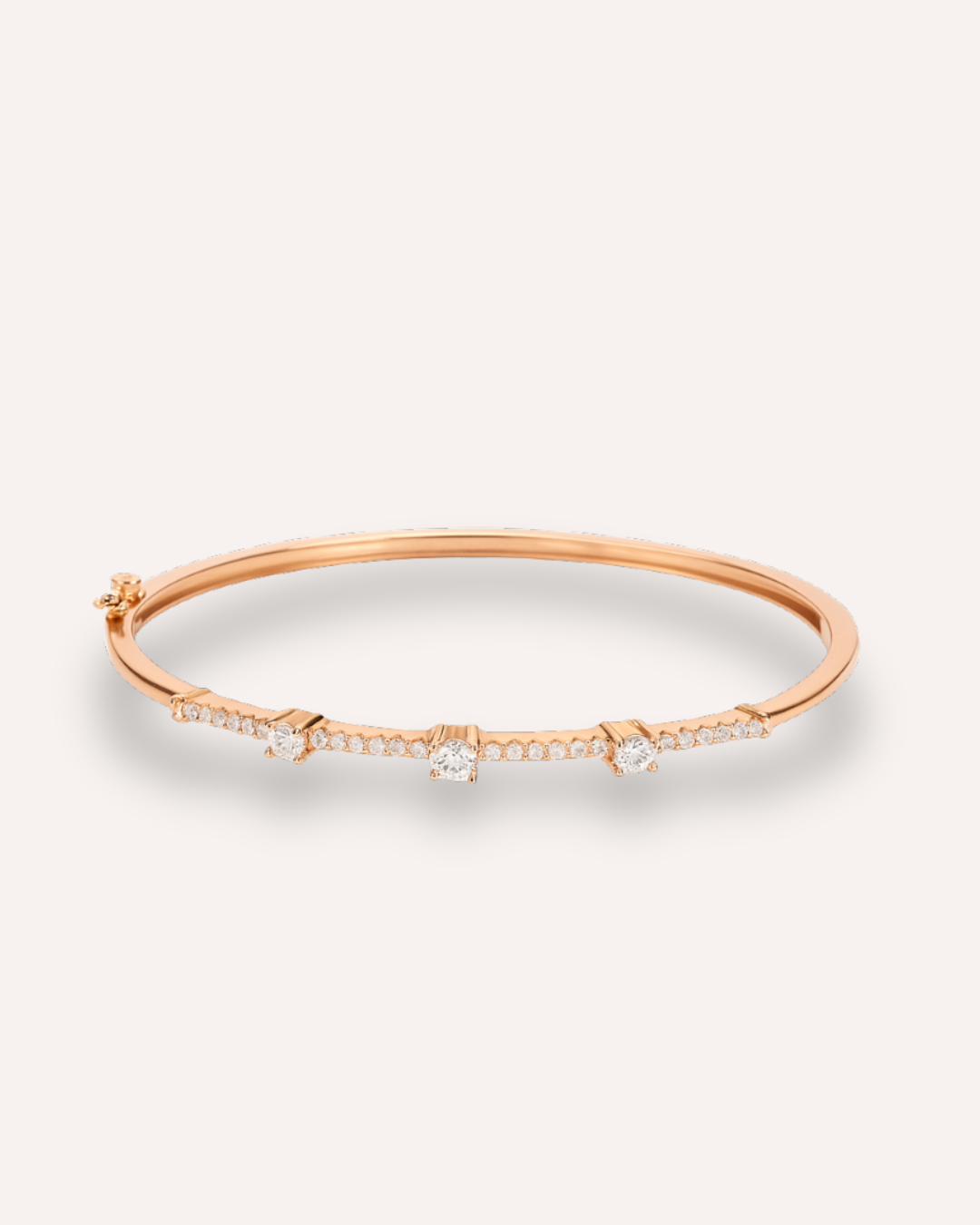 Rosegold Bar Bangle
