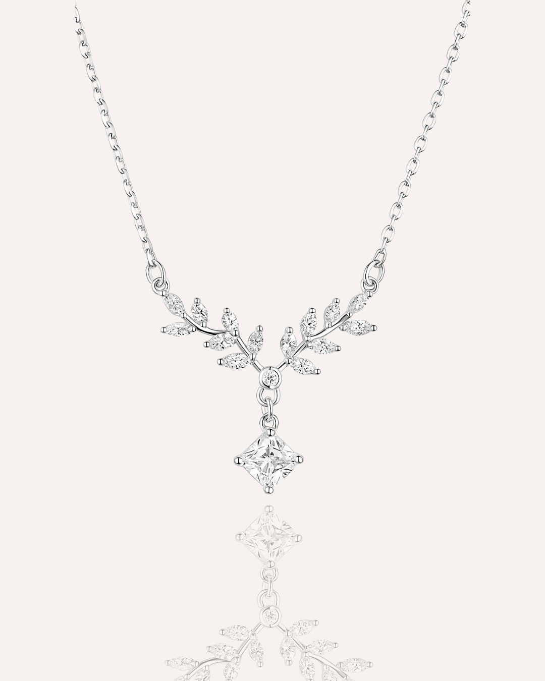 Winter Laurel Necklace