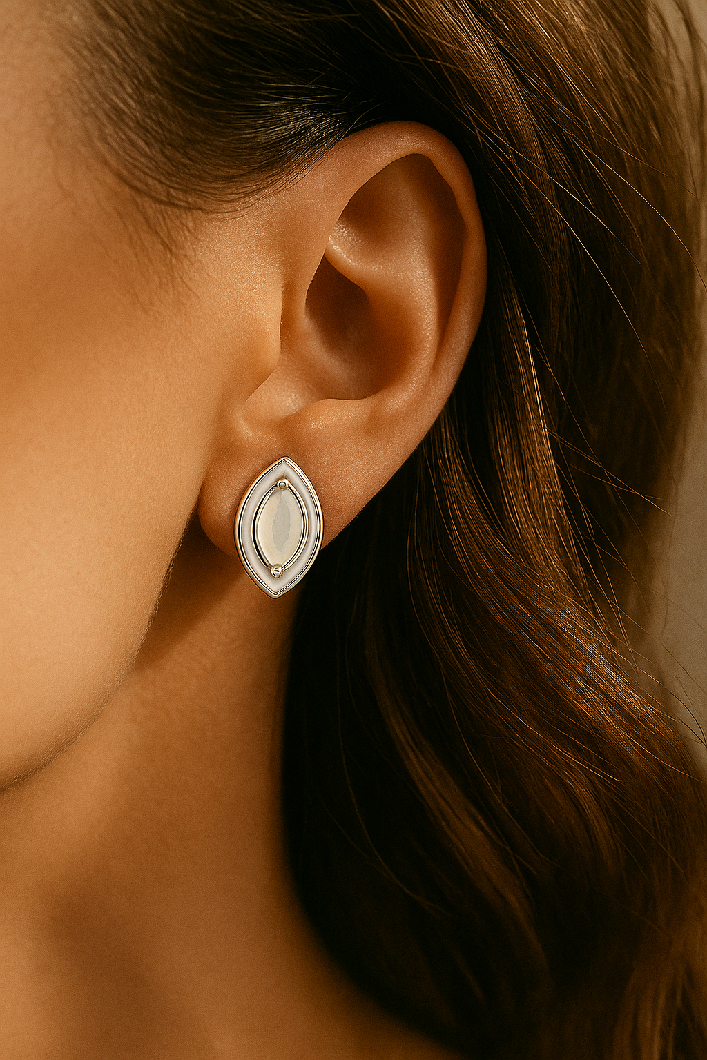 Marquise Stud Earrings