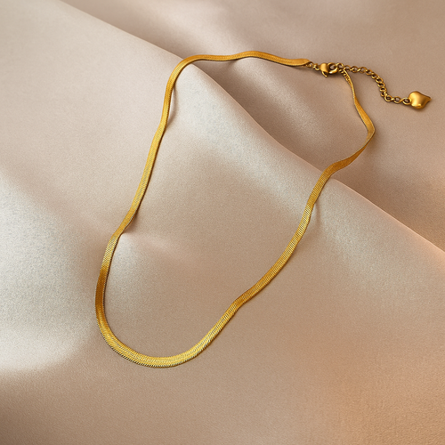 Flat Snake Necklace