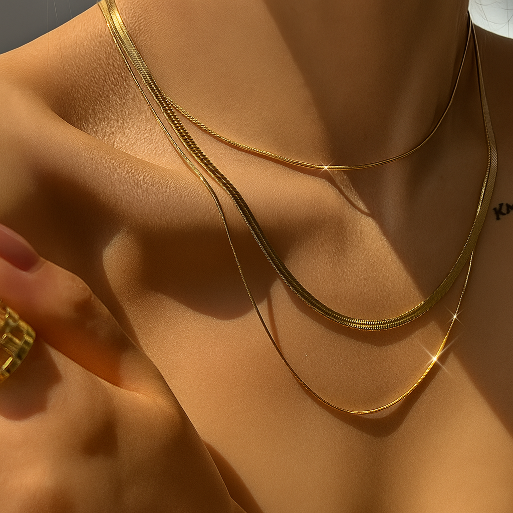 Trois Serpents Necklace