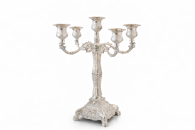 Silver Plated Candlestand