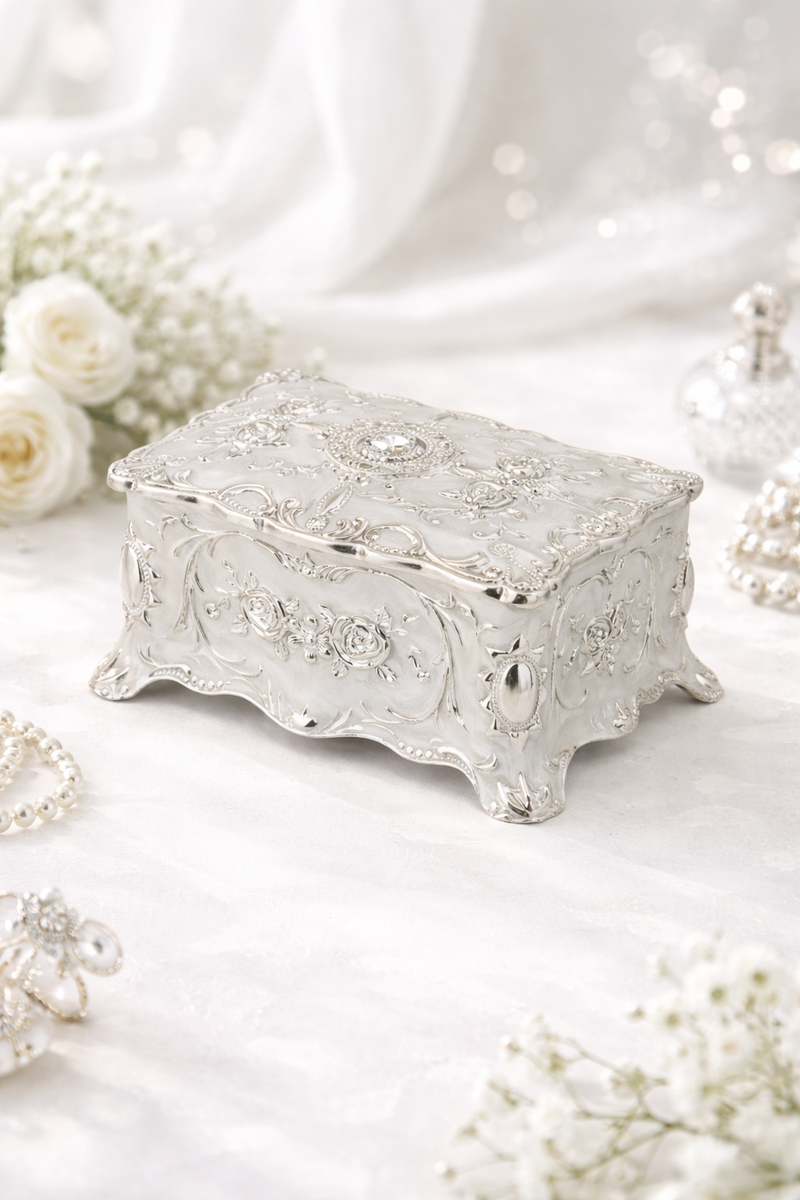 Silver Plated Royal Heirloom Box